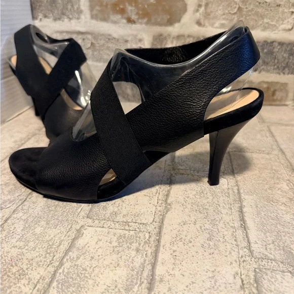AQUATALIA BRENNAN OPEN TOE
SANDAL 9.5 black Strappy heels - Picture 3 of 9
